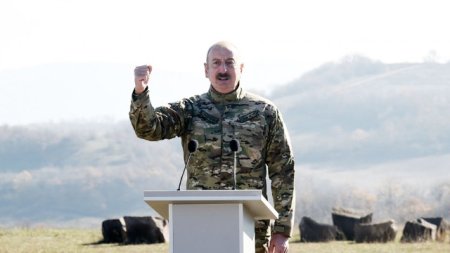 "100 mindən çox igidimiz var, heç bir qüvvə bizi təhdid edə bilməz" - İlham Əliyev