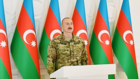 Prezident İlham Əliyev Azərbaycan xalqını Zəfər Günü münasibətilə təbrik edib