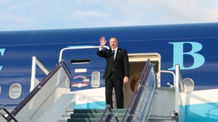 Prezidentin Özbəkistana səfəri başa çatdı