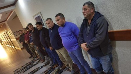 Qəbələ sakinlərindən ov tüfəngləri götürüldü