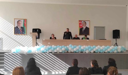 Narkomaniyaya yox deyək”, “Erkən nikah və onun fəsadları”, “Dini radikalizmə qarşı mübarizə zamanın çağırışıdır” mövzularında tədbir keçirilib