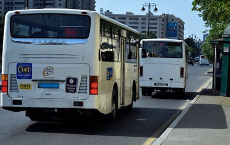 Bu avtobusların hərəkət istiqaməti dəyişdirilir