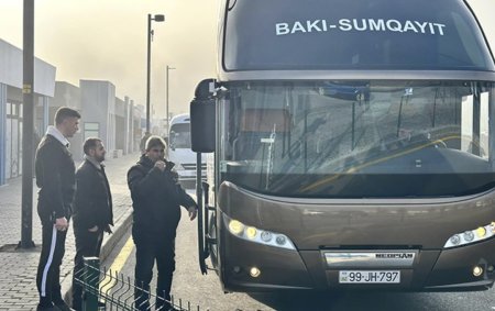 Bu gündən Sumqayıt-Bakı marşrut xətti üzrə avtobuslar fəaliyyətə başlayır