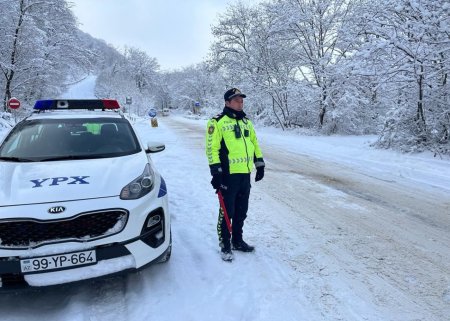 DYP hava şəraiti ilə bağlı sürücülərə xəbərdarlıq etdi