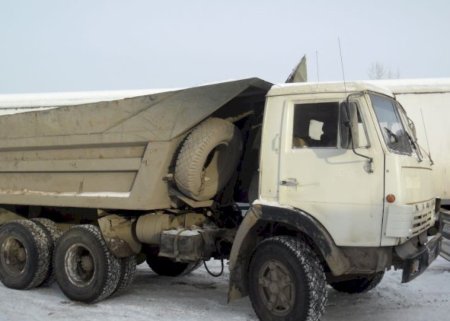 Bakıda "KamAZ" qaçırıldı