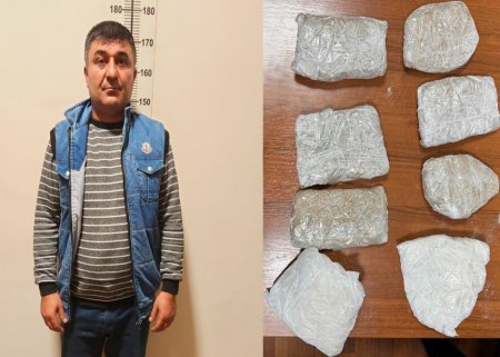 Ölkəyə 4 kq heroin keçirən TIR sürücüsü saxlanıldı