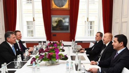 Prezident Avropa Komissiyasının İcraçı vitse-prezidenti ilə görüşdü