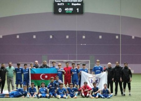 "Qarabağ"ın U-14 komandası beynəlxalq turnirin qalibi OLDU