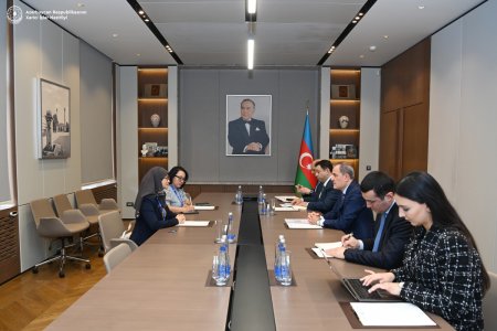 Ceyhun Bayramov ASEAN PA-nın Baş katibi ilə görüşdü