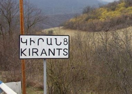 Ermənistan polisi Kirants kəndinə gedən yolu bağladı
