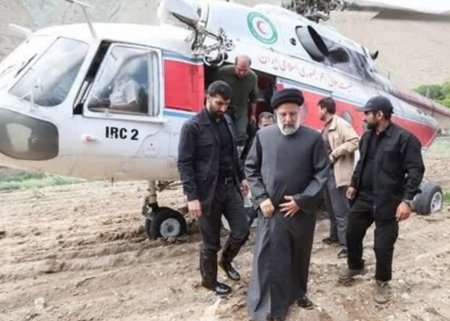 İran Prezidentini daşıyan helikopter qəzaya   UĞRADI