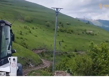 Kəlbəcər və Laçında elektrik təsərrüfatı yenidən qurulur - VİDEO