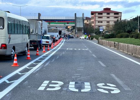 Avtobus və velosiped zolağına çıxan maşınlar 100 manat cərimə ediləcək