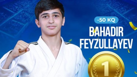 Azərbaycan cüdoçusu qızıl medal qazandı