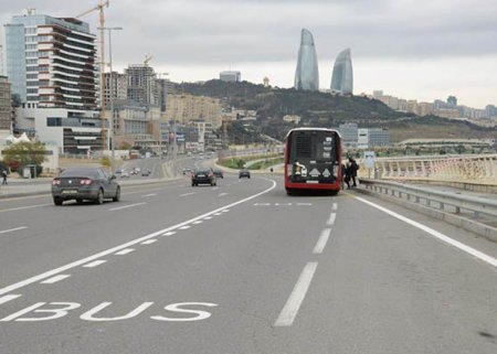 Avtobus zolaqlarına daxil olan avtomobillərə qarşı bu tədbirlər görüləcək