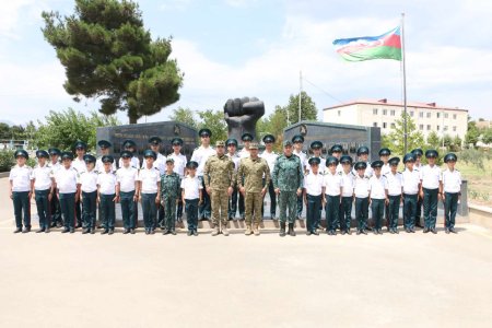 Xüsusi Məktəbin kursantlarının azad edilmiş ərazilərə ekskursiyası təşkil olunub