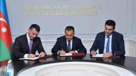 "Kapital Bank", Təhsilin İnkişafı Fondu və “Visa” şirkəti arasında memorandum imzalandı