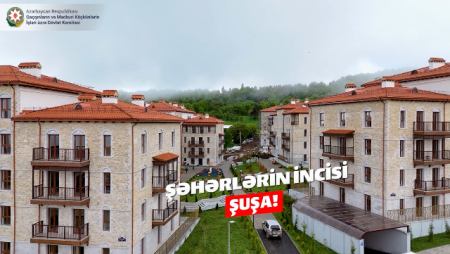 Dövlət Komitəsi Şuşa şəhərinə növbəti infotur təşkil edib - VİDEO