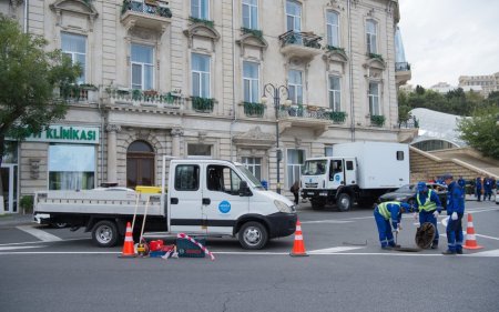 Dövlət Su Ehtiyatları Agentliyi "Formula 1"lə bağlı gücləndirilmiş iş rejimində çalışır