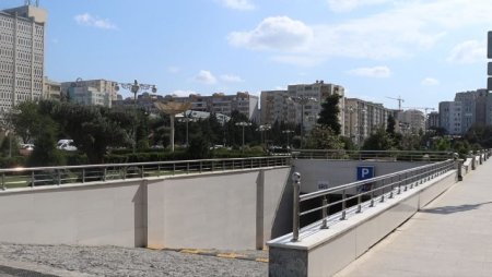 Bakıda daha bir yeraltı parklanma məntəqəsi istifadəyə verildi