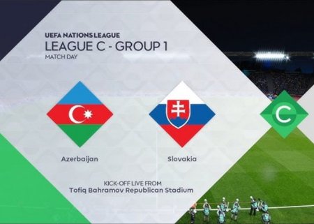 Azərbaycan və Slovakiya yığmalarının start heyətləri AÇIQLANDI