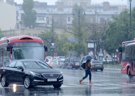 Sabah Bakıya leysan yağacaq