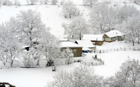 Bu ərazilərə qar yağır - Faktiki hava