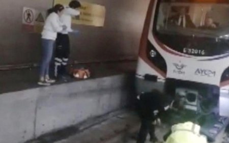 Metroda relsin üzərinə düşən 18 yaşlı gəncin son durumu