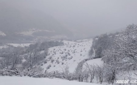 Dağlıq rayonlarda qar yağıb, duman olub - FAKTİKİ HAVA