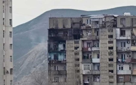 Yasamalda yaşayış binasındakı yanğın SÖNDÜRÜLDÜ