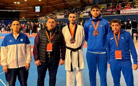 Taekvondoçularımız Niderlandda medal QAZANDILAR