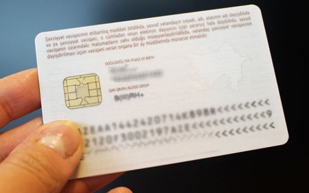 Azərbaycanda şəxsiyyət vəsiqəsinə bu məlumatlar əlavə ediləcək