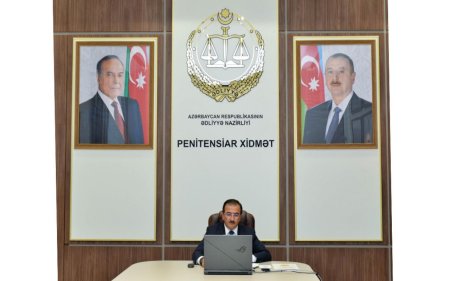 Penitensiar xidmətin rəisi bölgələrdə yaşayanlar üçün videoqəbullar keçirdi