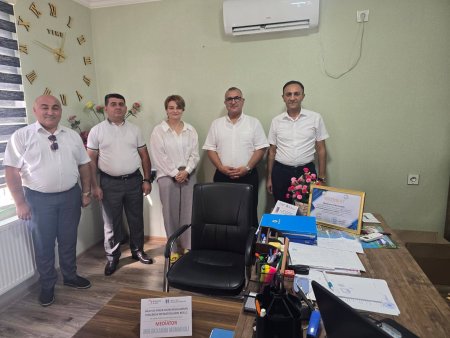 Nadir Adilov Zərdab 1 saylı mediasiya təşkilatının fəaliyyəti ilə tanış olub
