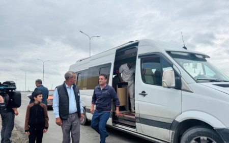Xocalının Seyidbəyli kəndinə ilk köç karvanı yola salındı
