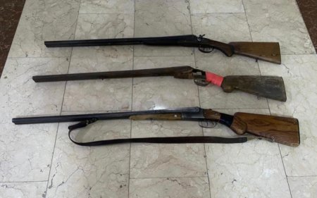 Polis qanunsuz saxlanılan silah-sursat aşkarladı