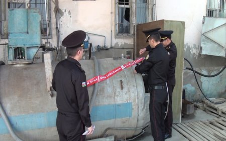 Sumqayıtda sexin fəaliyyəti dayandırıldı - VİDEO