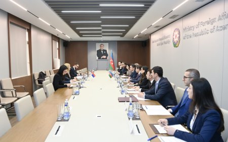 Azərbaycan və Serbiya arasında siyasi məsləhətləşmələr keçirildi