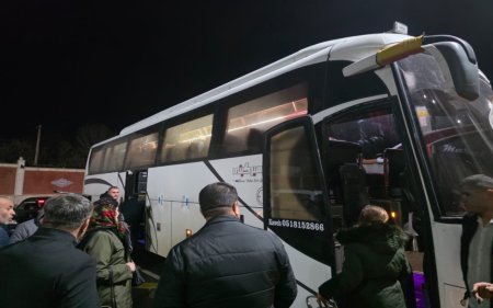 Bakıdan çıxan avtobus Naxçıvanda