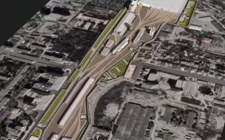 Bakıda metro xəttinin altından avtomobil yolu keçəcək - VİDEO