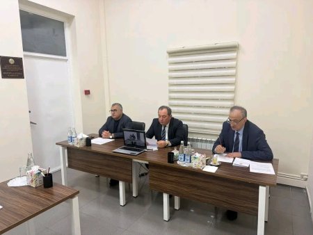 İxtisasartırma kursunu başa vuran mediatorların yekun imtahanı keçirilib