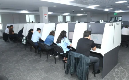 Hakimliyə namizədlər test imtahanı verdilər