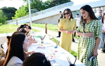 Leyla və Alona Əliyevalar Xeyirxahlıq Festivalında