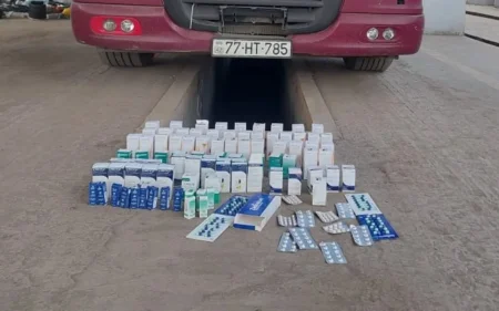 Sərhəddə 5 milyon 609 min 617 manat оlan qaçaqmal tutulub