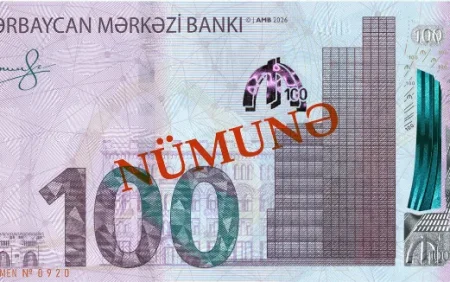 Gələn aydan Azərbaycanda yeni 100 manatlar istifadəyə veriləcək - VİDEO