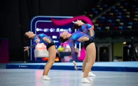 Akrobatika gimnastlarımız Dünya Kubokunun qalibi oldular