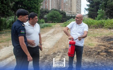 BBAK-da yanğından mühafizə üzrə praktiki təlim-məşqlərə start verilib