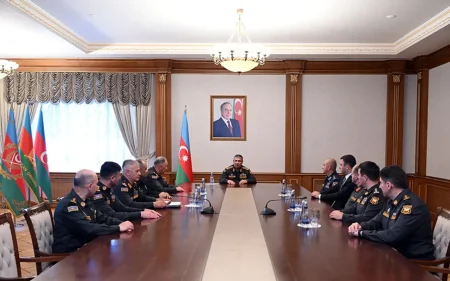 Zakir Həsənov yeni generallara rütbələrini təqdim etdi