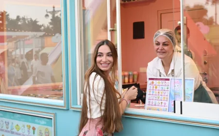 Leyla Əliyeva və Arzu Əliyeva “CandyFest” yay festivalında