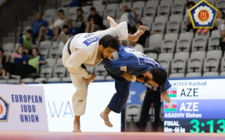 Cüdoçularımız Çexiyada 3 medal qazanıblar